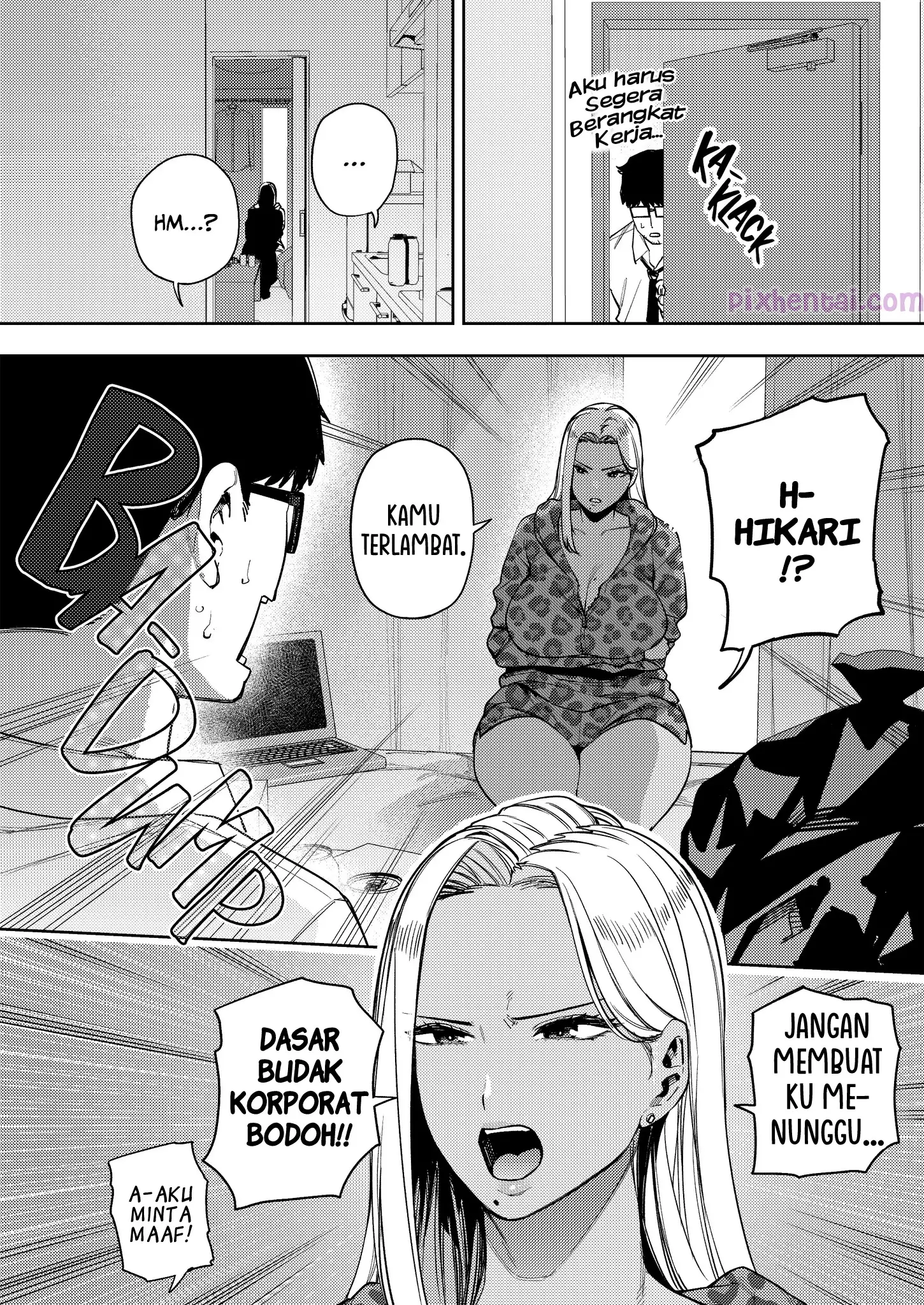 Komik hentai xxx manga sex bokep Ore wa Shachiku de Rinjin Gal Hitozuma no Seiyoku Shori Gakari 7